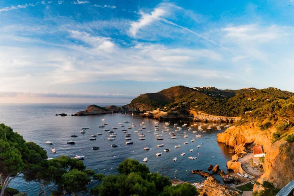 Precioso Apartmento Sobre El Mar, Cap Sa Sal, Begur, Girona Экстерьер фото